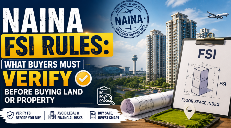NAINA FSI Rules: What Buyers Must Verify Before Buying Land or Property