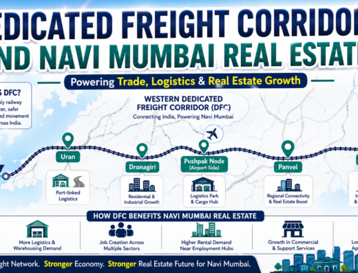 Dedicated Freight Corridor for Navi Mumbai real estate