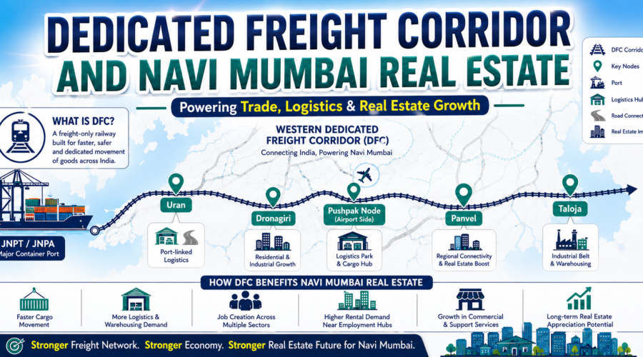 Dedicated Freight Corridor Impact on Navi Mumbai Real Estate