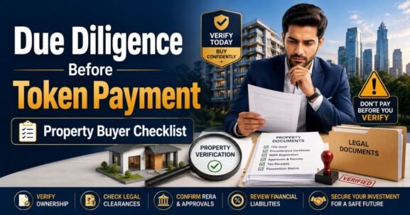 Due Diligence before Token Payment in Navi Mumbai