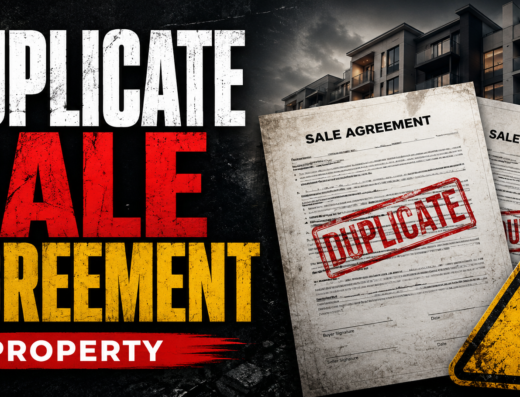 Duplicate Sale Agreement Property
