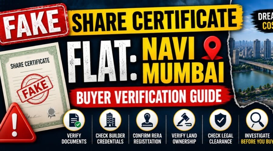 Fake Share Certificate Flat in Navi Mumbai: Buyer Verification Guide