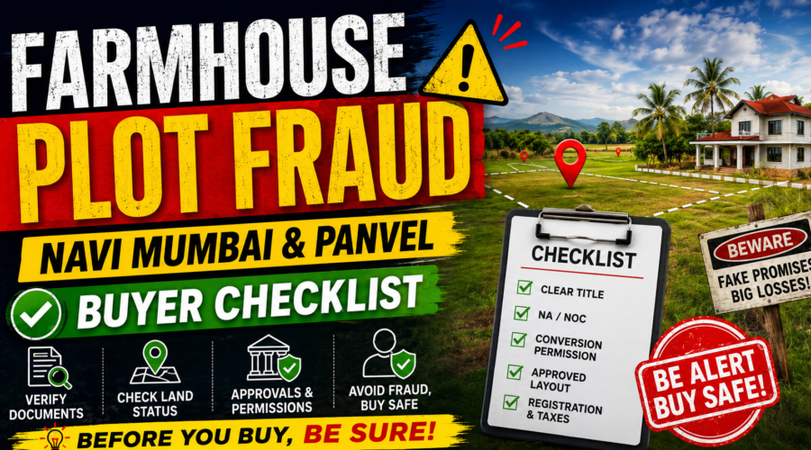 Farmhouse Plot Fraud in Navi Mumbai: Panvel Buyer Checklist