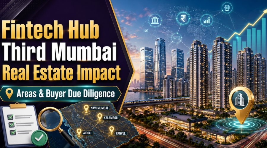 Fintech Hub Third Mumbai Real Estate: Impact, Areas and Buyer Due Diligence Guide