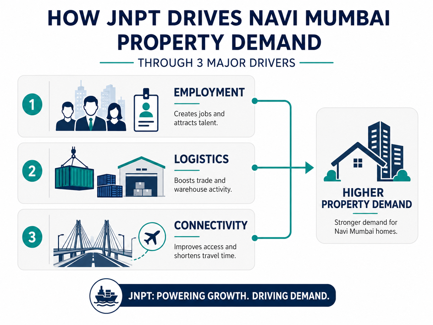 JNPT real estate impact