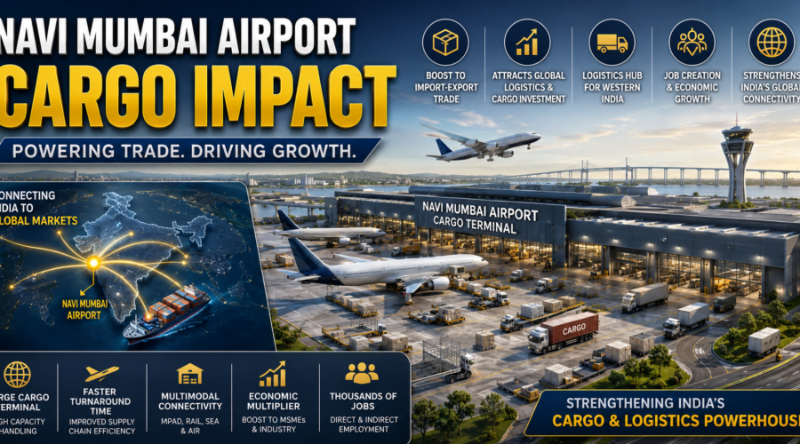 Navi Mumbai Airport Cargo Impact: How NMIA Is Reshaping Logistics in Western India