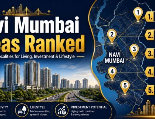 Navi Mumbai areas ranked