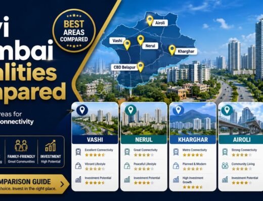 Navi Mumbai localities compared