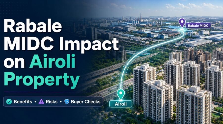 Rabale MIDC Impact on Airoli Property: Benefits, Risks & Buyer Checks