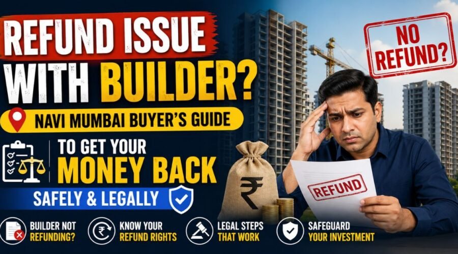 Refund Issue with Builder? Navi Mumbai Buyer’s Guide to Get Your Money Back Safely
