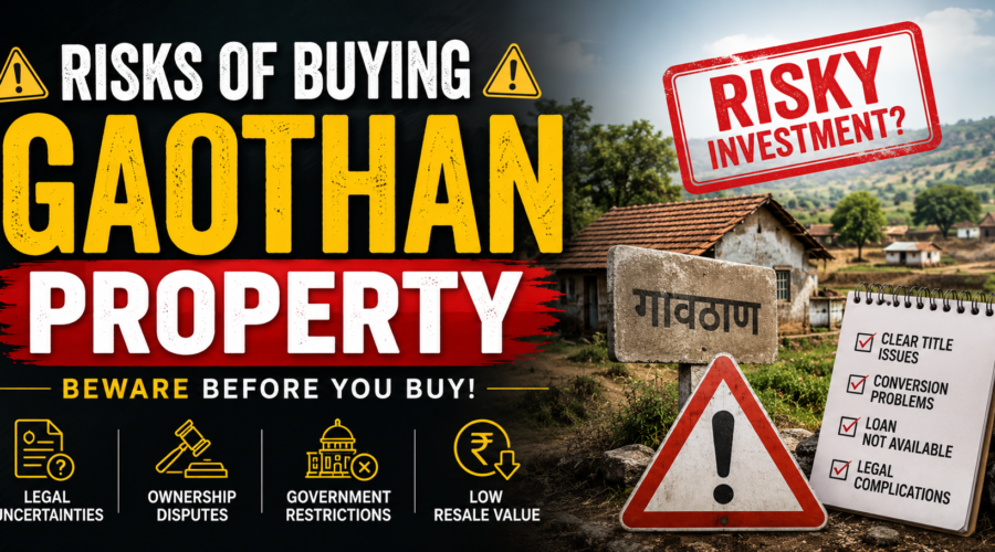Risks of Buying Gaothan Property in Navi Mumbai: Buyer Checklist
