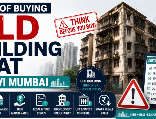 Risks of Buying Old Building Flat in Navi Mumbai