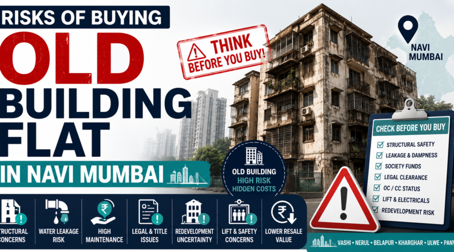 Risks of Buying Old Building Flat in Navi Mumbai: Buyer Checklist