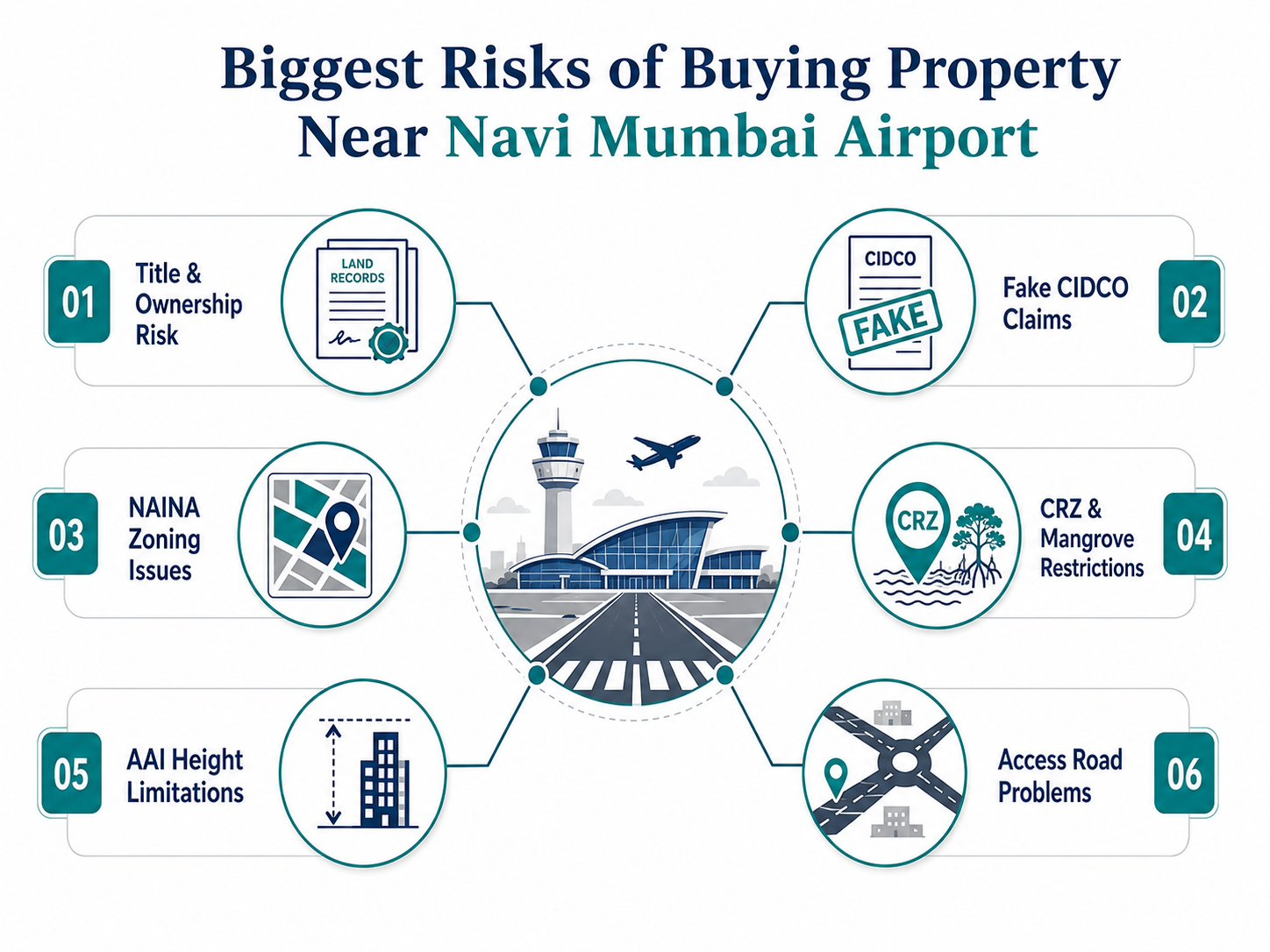 Risks of Buying Property Near Airport: Navi Mumbai Buyer Checklist