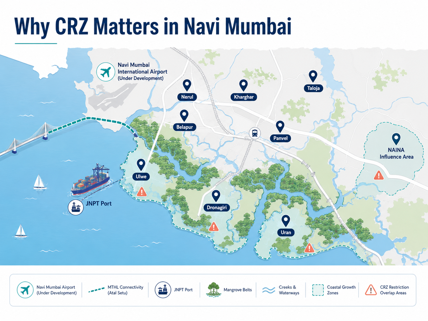 Risks of Buying Property in CRZ Area: Navi Mumbai Buyer Checklist