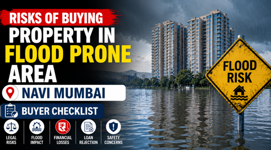 Risks of Buying Property in Flood Prone Area: Navi Mumbai Buyer Checklist