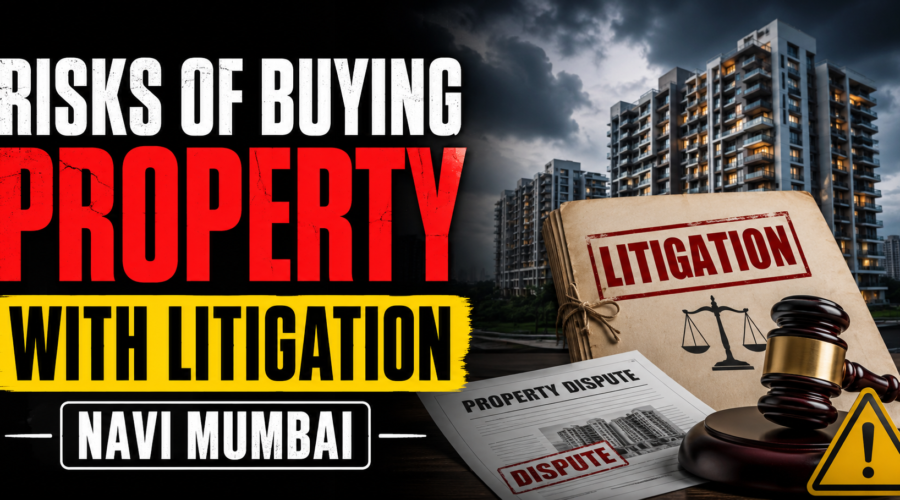 Risks of Buying Property with Litigation in Navi Mumbai