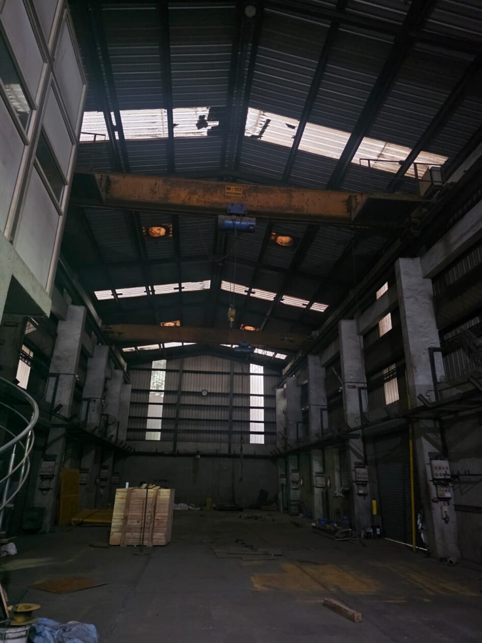 100000 Sq Ft Industrial Warehouse for Rent in Taloja MIDC | 25 Ton EOT Crane