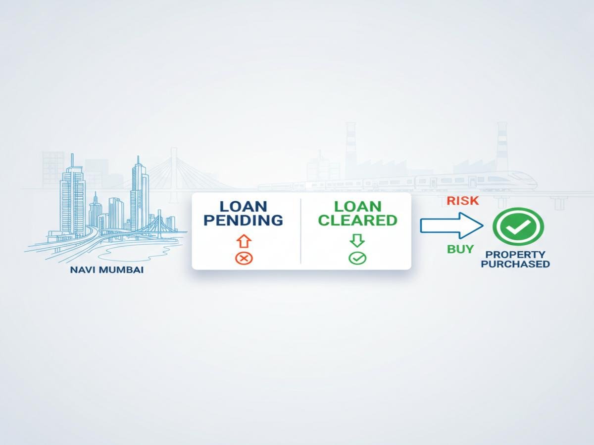 Can You Buy Property With a Loan Pending? is visible in this image