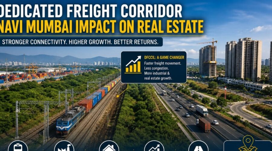 Dedicated Freight Corridor Navi Mumbai Impact on Real Estate