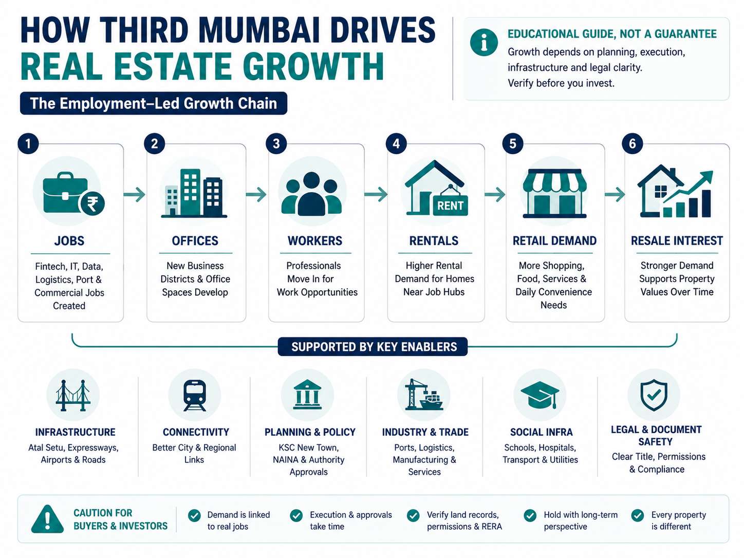 how Third Mumbai may affect real estate through employment-led growth