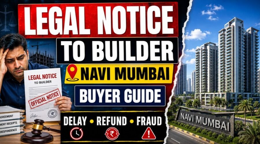 Legal Notice to Builder Navi Mumbai: Guide for Delay, Refund and Fraud