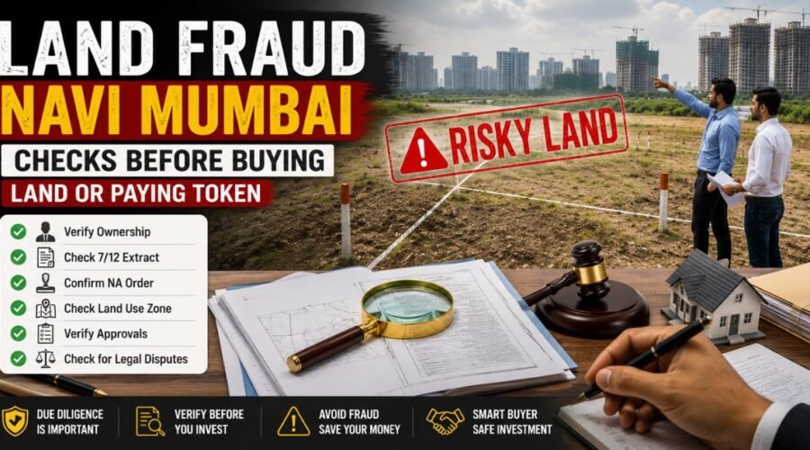 Land Fraud Navi Mumbai: Checks Before Buying Land or Paying Token