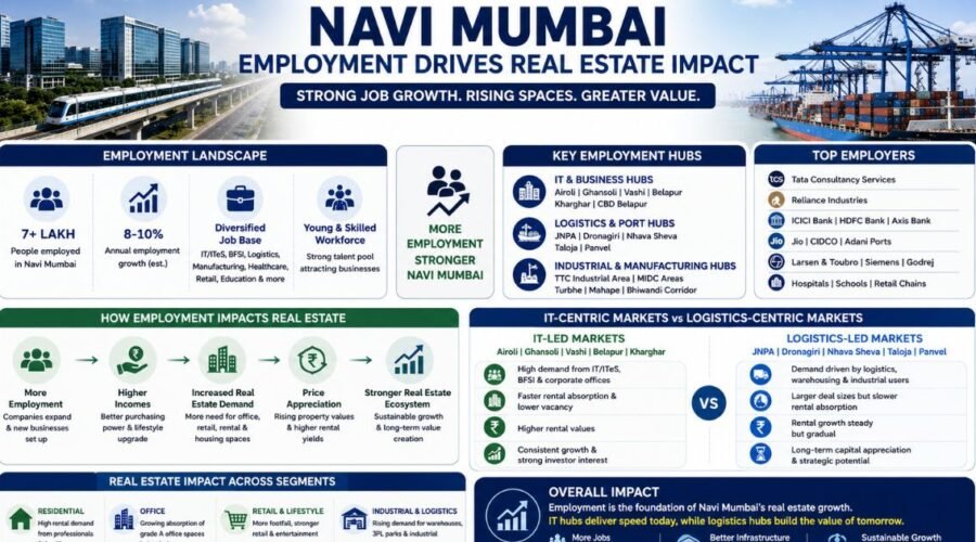 Navi Mumbai Employment Real Estate Impact