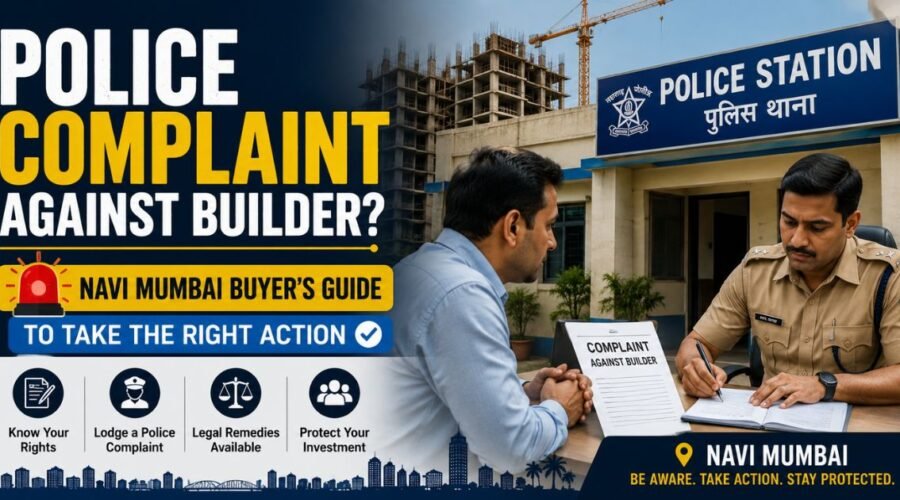 Police Complaint Against Builder? Navi Mumbai Buyer’s Guide to Take the Right Action