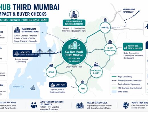 the real estate impact of Fintech Hub Third Mumbai
