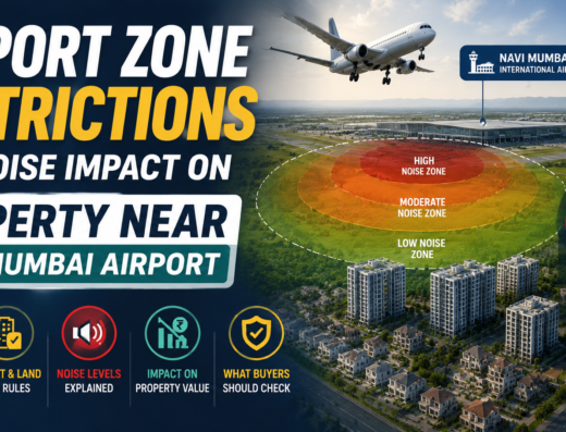 Airport Zone Restrictions and Noise Impact on Property Near Navi Mumbai Airport