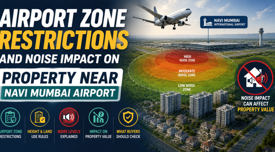 Airport Zone Restrictions and Noise Impact on Property Near Navi Mumbai Airport