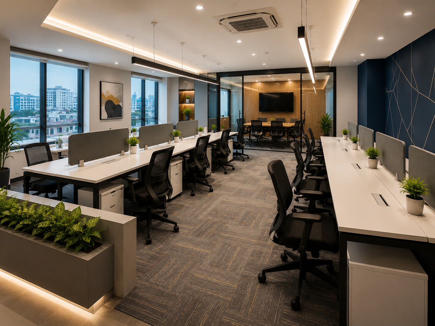OFFICE FOR RENT – MAHAVEER ICON, BELAPUR