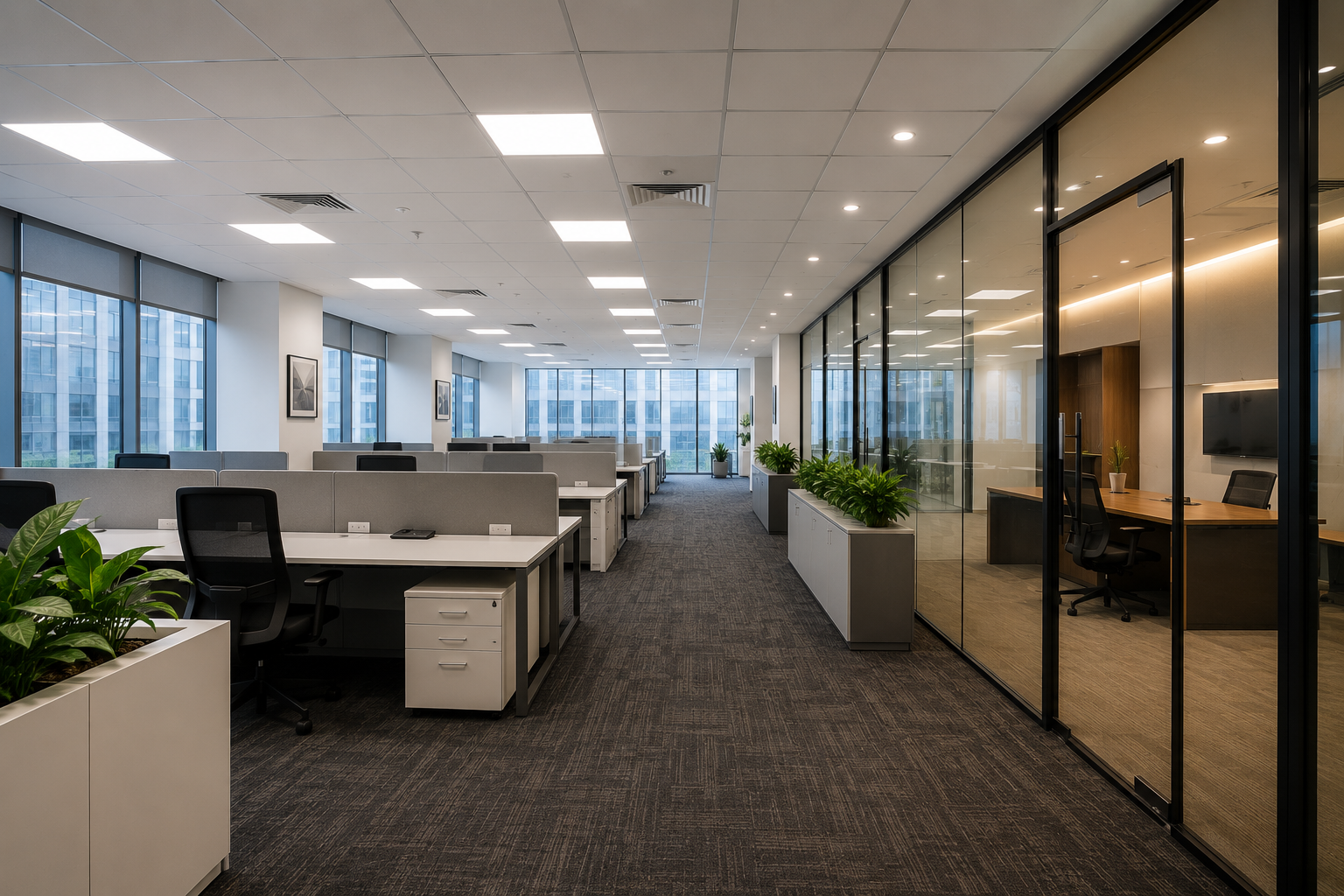 Fully Furnished Office for Rent in The Affaire Sanpada