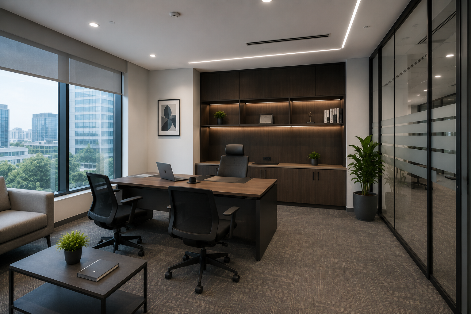Premium Fully Furnished Office for Rent in CBD Belapur Sector 11