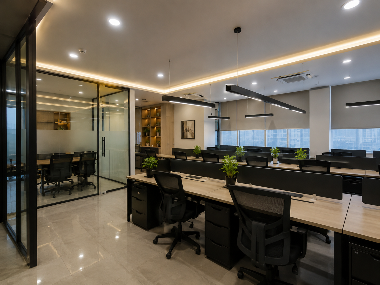 Premium Office Space for Rent in Kesar Solitaire Sanpada