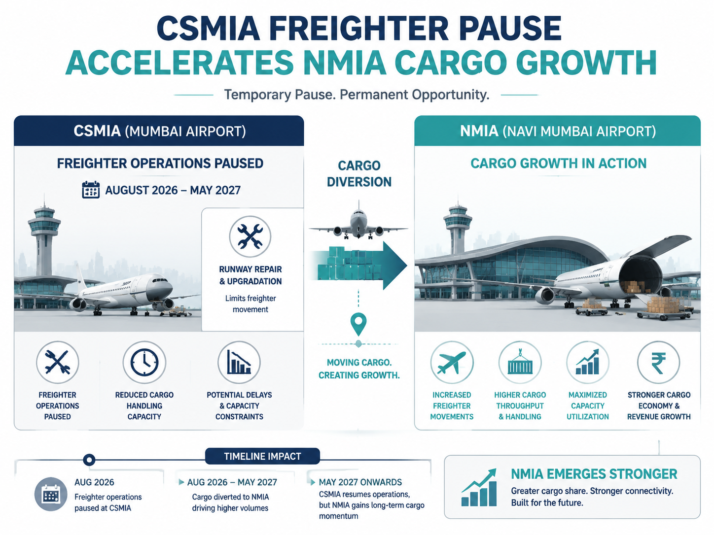 The Mumbai Freighter Pause Why It Matters for NMIA