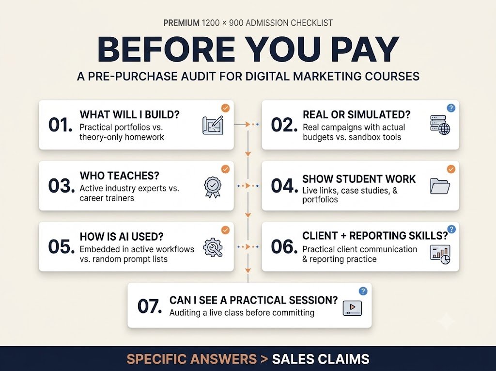 Ask These 7 Questions Before Paying the Admission Fee