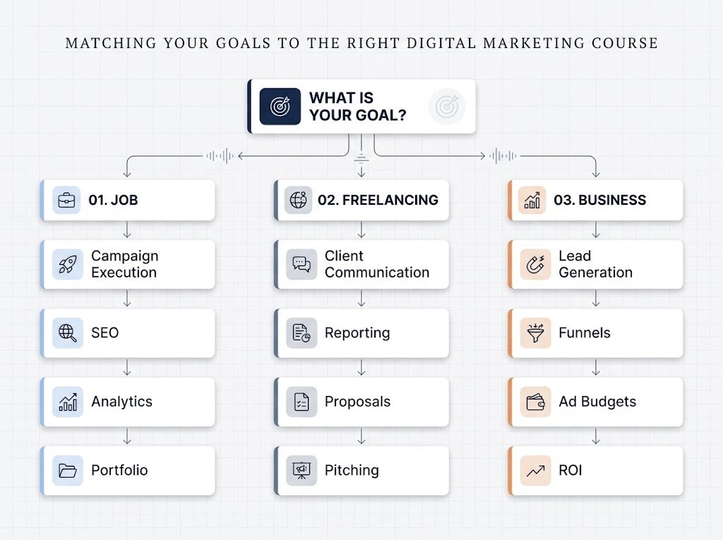 First, Decide What You Want From the Course