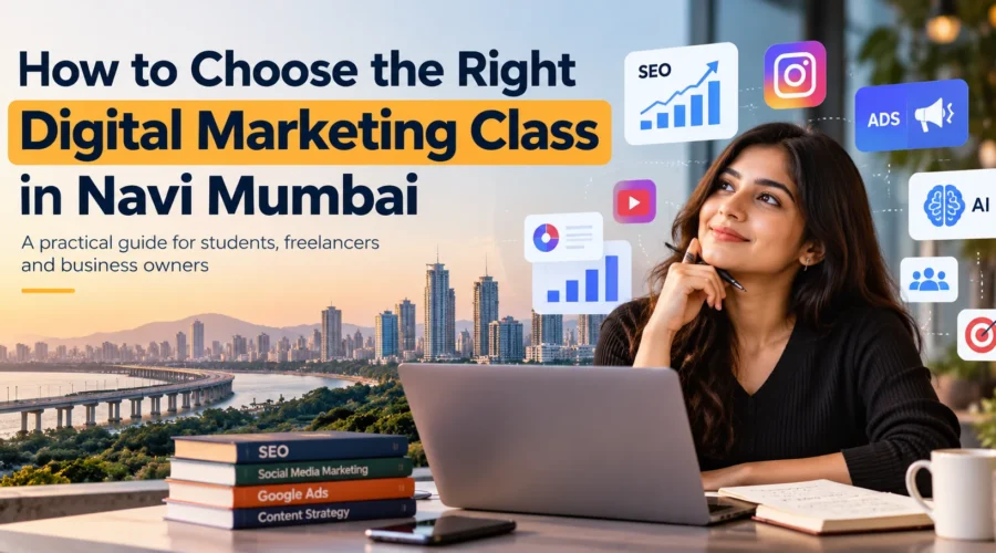 How to Choose the Right Digital Marketing Class in Navi Mumbai