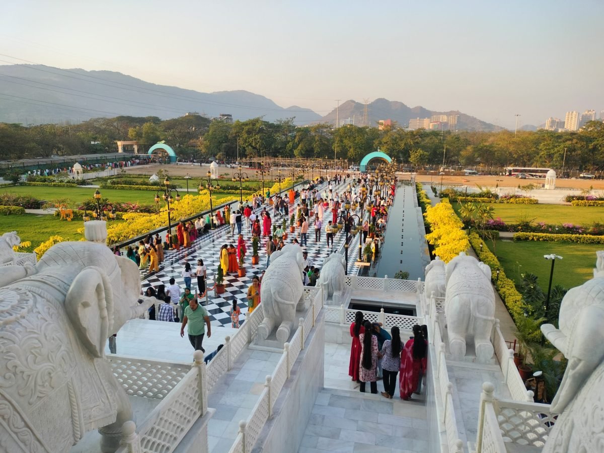 ISKCON Kharghar temple campus Navi Mumbai