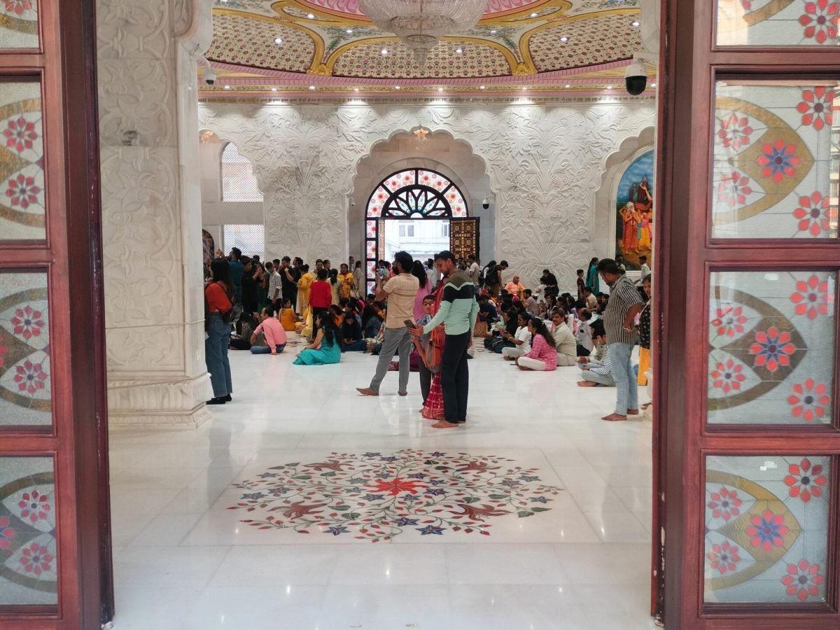 Entrance of ISKCON Kharghar temple